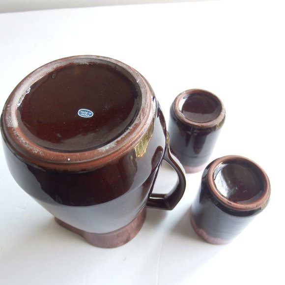 NEW Japanese Tea/Saki Pitcher & Cups Set - Picture 3 of 4